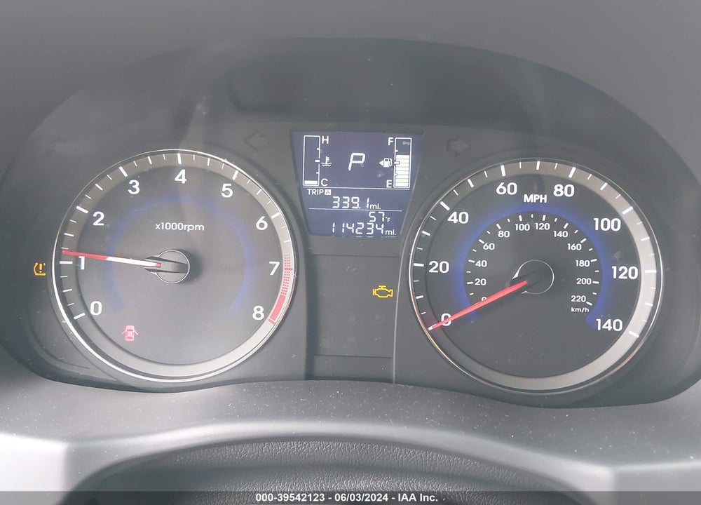 2017 HYUNDAI ACCENT SE VIN: KMHCT4AE1HU248828