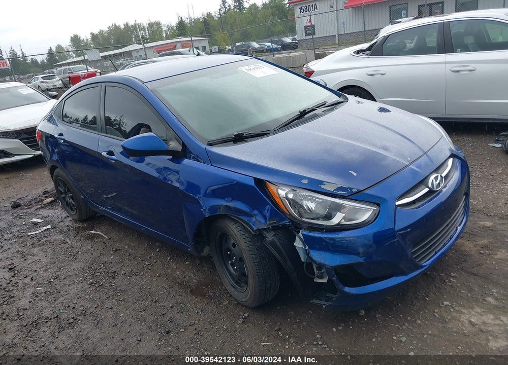 2017 HYUNDAI ACCENT SE VIN: KMHCT4AE1HU248828