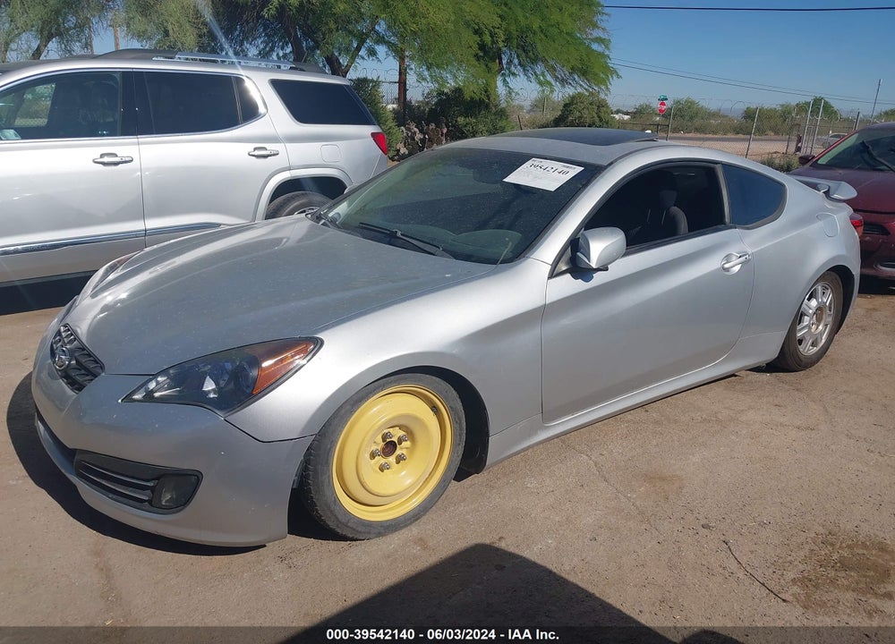 2012 HYUNDAI GENESIS VIN: KMHHT6KD5CU075539