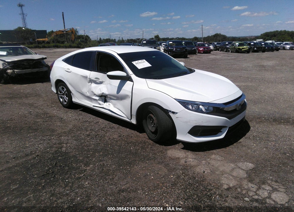 2018 HONDA CIVIC LX VIN: 19XFC2F50JE205522