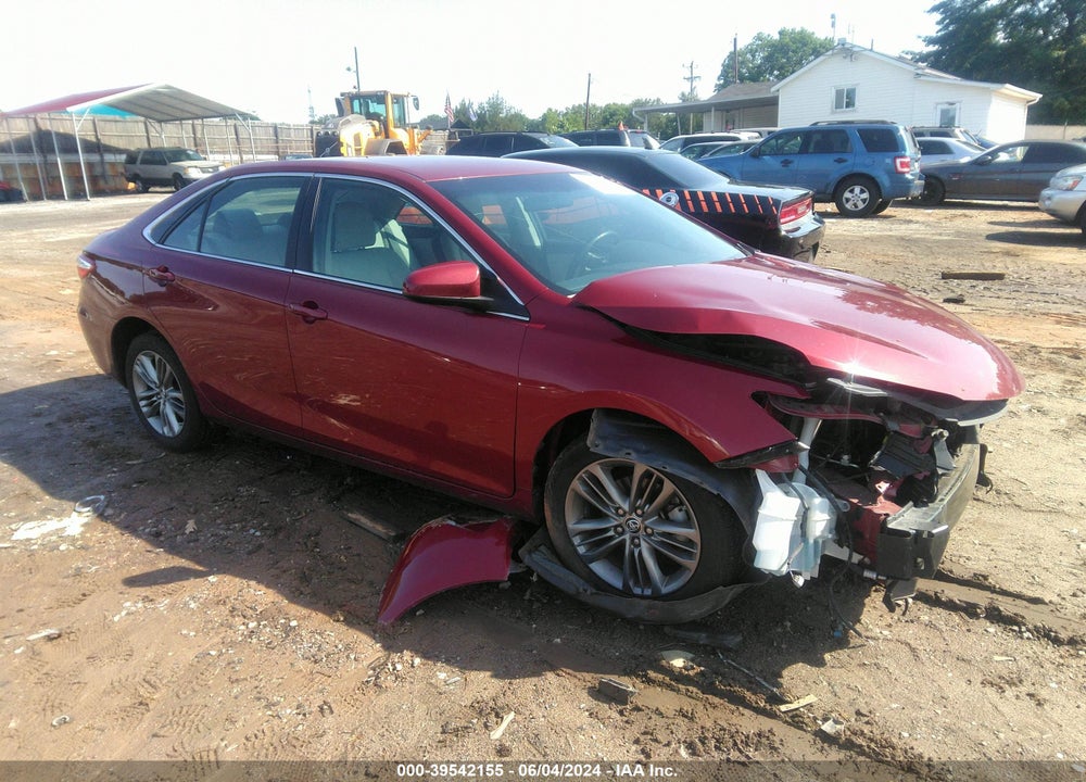 2016 TOYOTA CAMRY SE VIN: 4T1BF1FK3GU510122