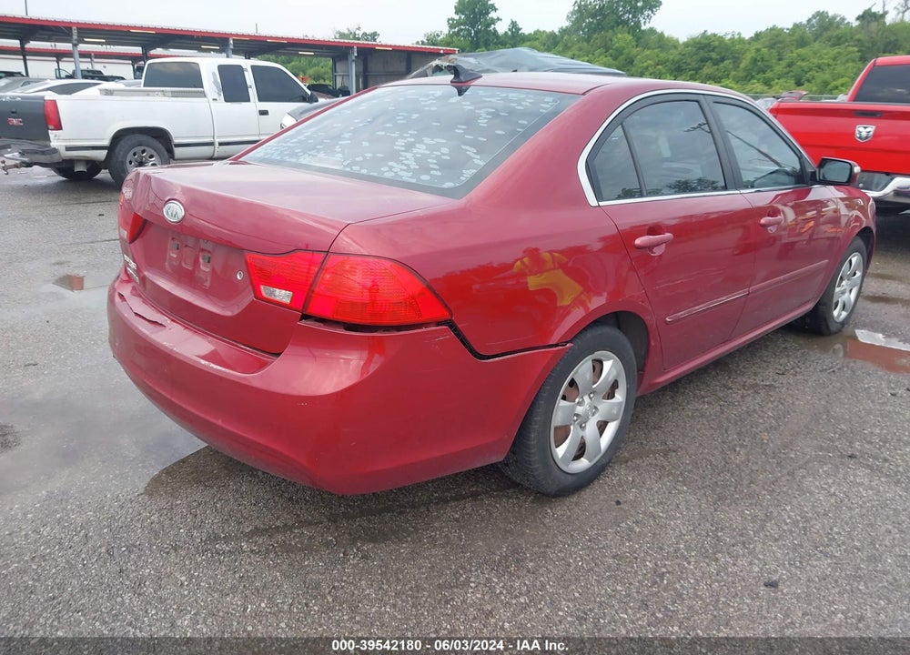 2010 KIA OPTIMA LX VIN: KNAGG4A89A5408794