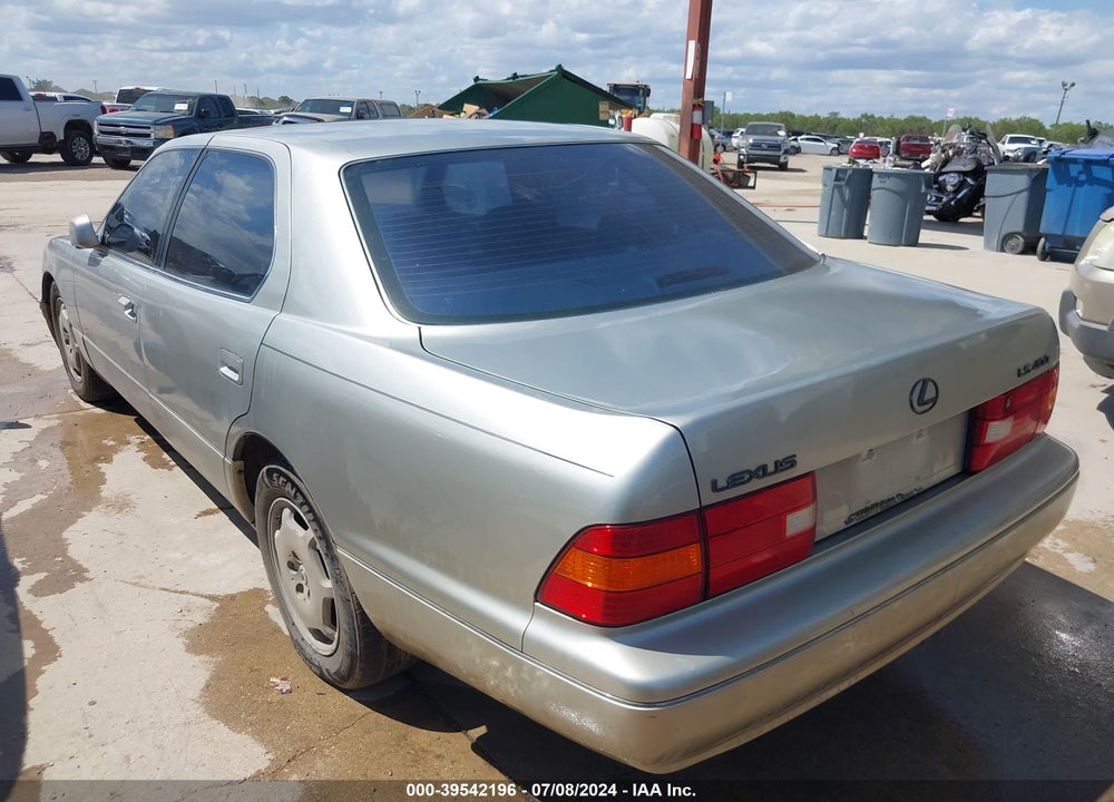 2000 LEXUS LS 400 VIN: JT8BH28F8Y0178447