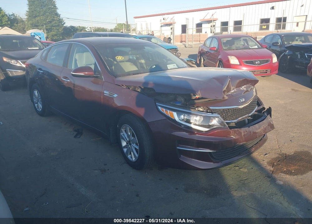 2016 KIA OPTIMA LX VIN: 5XXGT4L32GG100936
