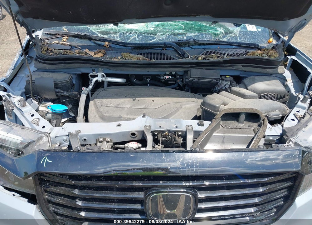 2022 HONDA RIDGELINE BLACK EDITION VIN: 5FPYK3F86NB029059