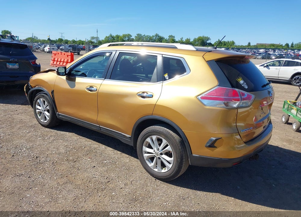 2014 NISSAN ROGUE SV VIN: 5N1AT2MV5EC847112