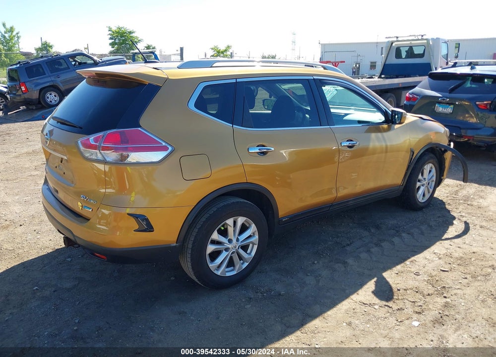 2014 NISSAN ROGUE SV VIN: 5N1AT2MV5EC847112