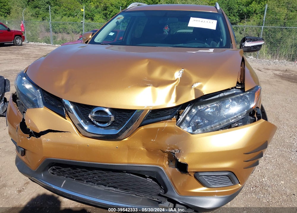 2014 NISSAN ROGUE SV VIN: 5N1AT2MV5EC847112