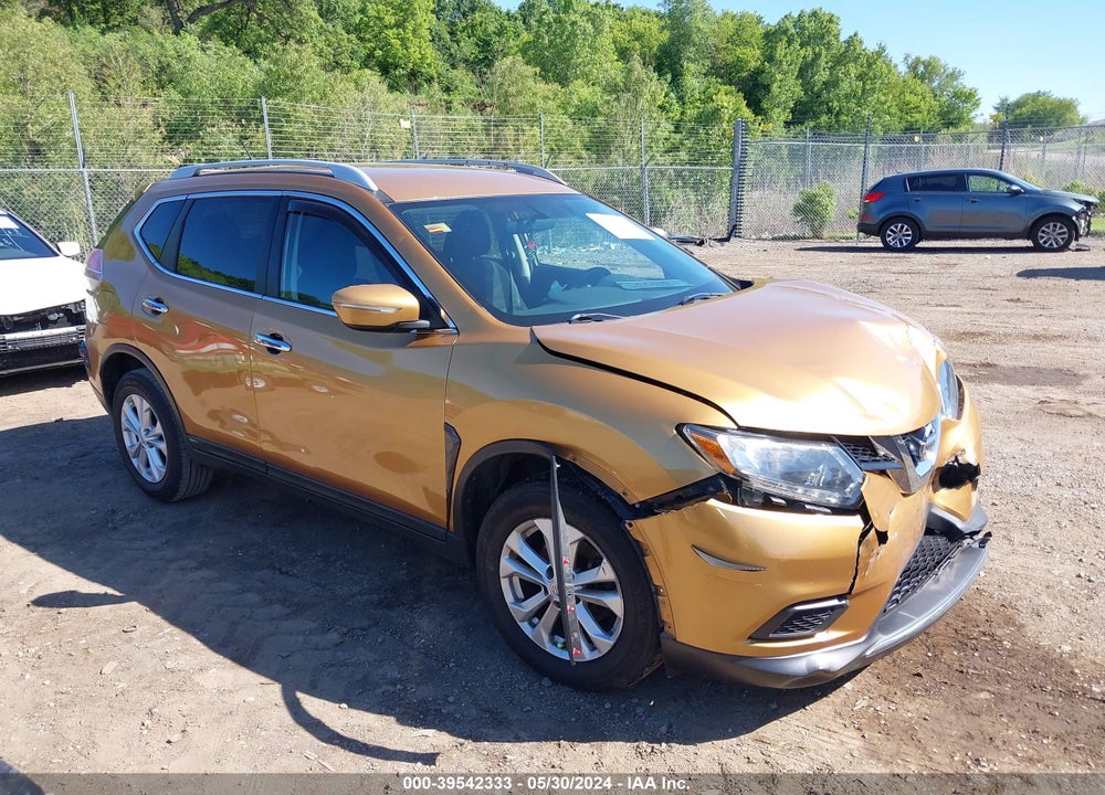 2014 NISSAN ROGUE SV VIN: 5N1AT2MV5EC847112