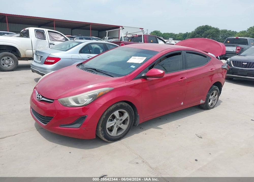 2015 HYUNDAI ELANTRA SE VIN: KMHDH4AE2FU311051