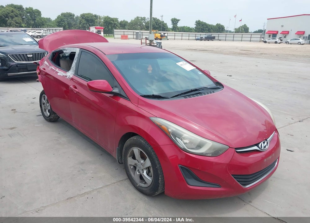 2015 HYUNDAI ELANTRA SE VIN: KMHDH4AE2FU311051