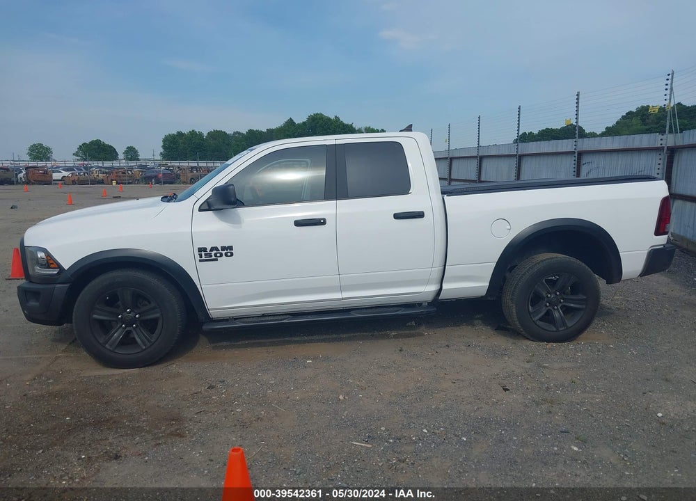 2021 RAM 1500 CLASSIC WARLOCK QUAD CAB 4X2 6'4 BOX VIN: 1C6RR6GG3MS513263