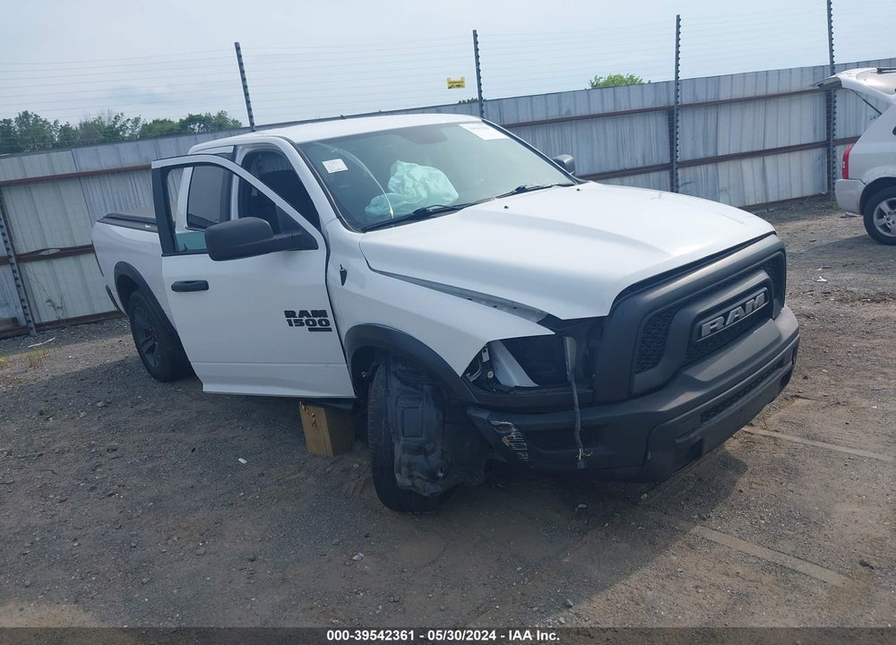 2021 RAM 1500 CLASSIC WARLOCK QUAD CAB 4X2 6'4 BOX VIN: 1C6RR6GG3MS513263