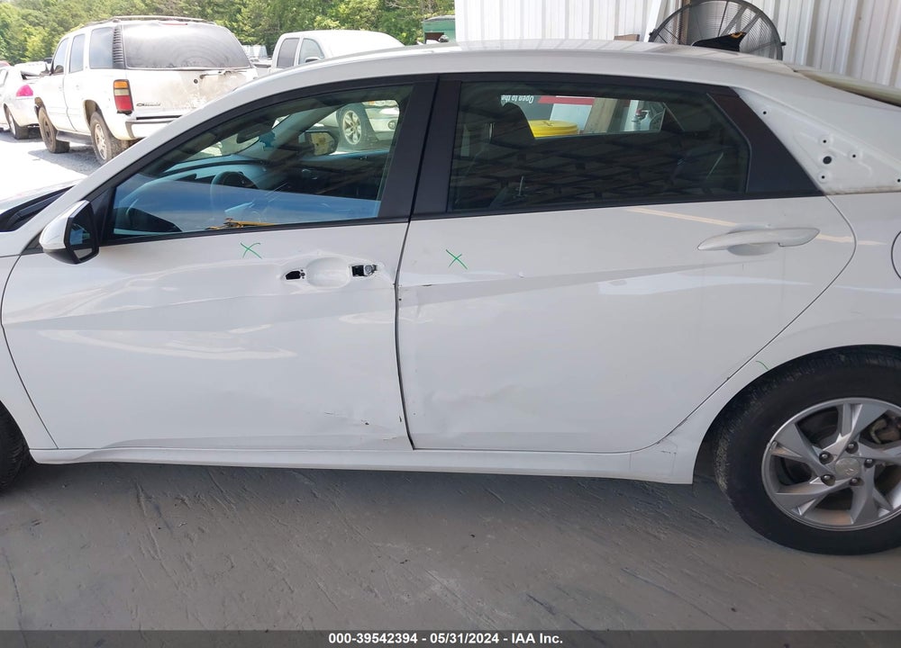 2021 HYUNDAI ELANTRA ESSENTIAL IVT WITH  SMARTSENSE PACKAGE VIN: KMHLM4AG1MU099507