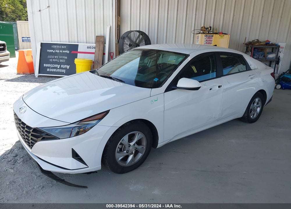 2021 HYUNDAI ELANTRA ESSENTIAL IVT WITH  SMARTSENSE PACKAGE VIN: KMHLM4AG1MU099507