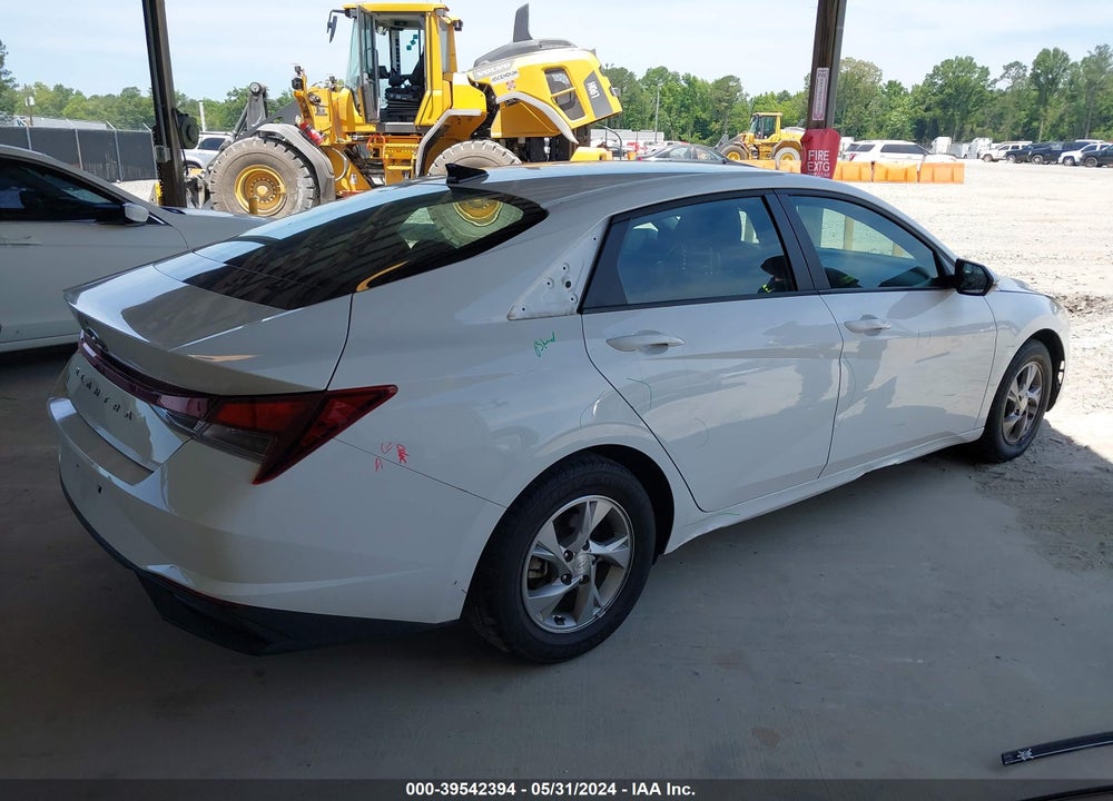 2021 HYUNDAI ELANTRA ESSENTIAL IVT WITH  SMARTSENSE PACKAGE VIN: KMHLM4AG1MU099507
