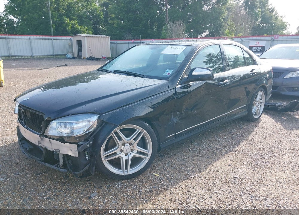 2008 MERCEDES-BENZ C 350 SPORT VIN: WDDGF56X68F168738