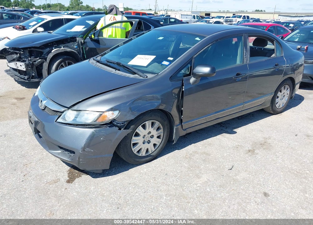 2011 HONDA CIVIC VP VIN: 2HGFA1F31BH502577