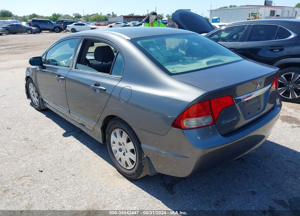 2011 HONDA CIVIC VP VIN: 2HGFA1F31BH502577