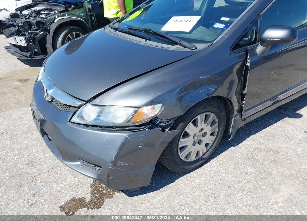 2011 HONDA CIVIC VP VIN: 2HGFA1F31BH502577