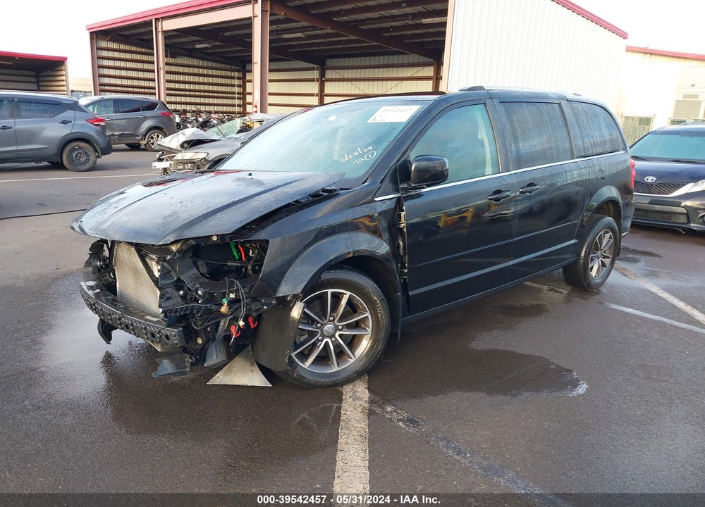 2017 DODGE GRAND CARAVAN SXT VIN: 2C4RDGCG1HR625604