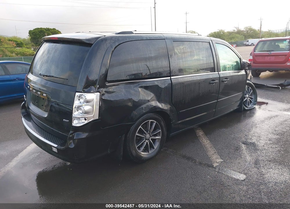 2017 DODGE GRAND CARAVAN SXT VIN: 2C4RDGCG1HR625604