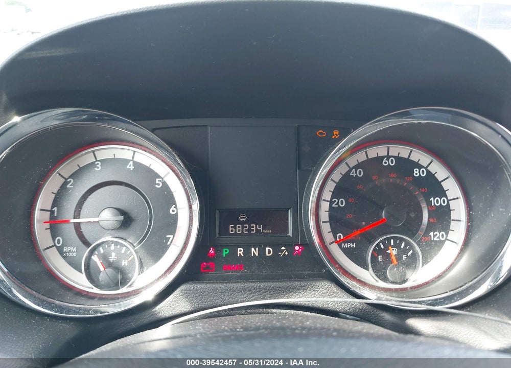 2017 DODGE GRAND CARAVAN SXT VIN: 2C4RDGCG1HR625604