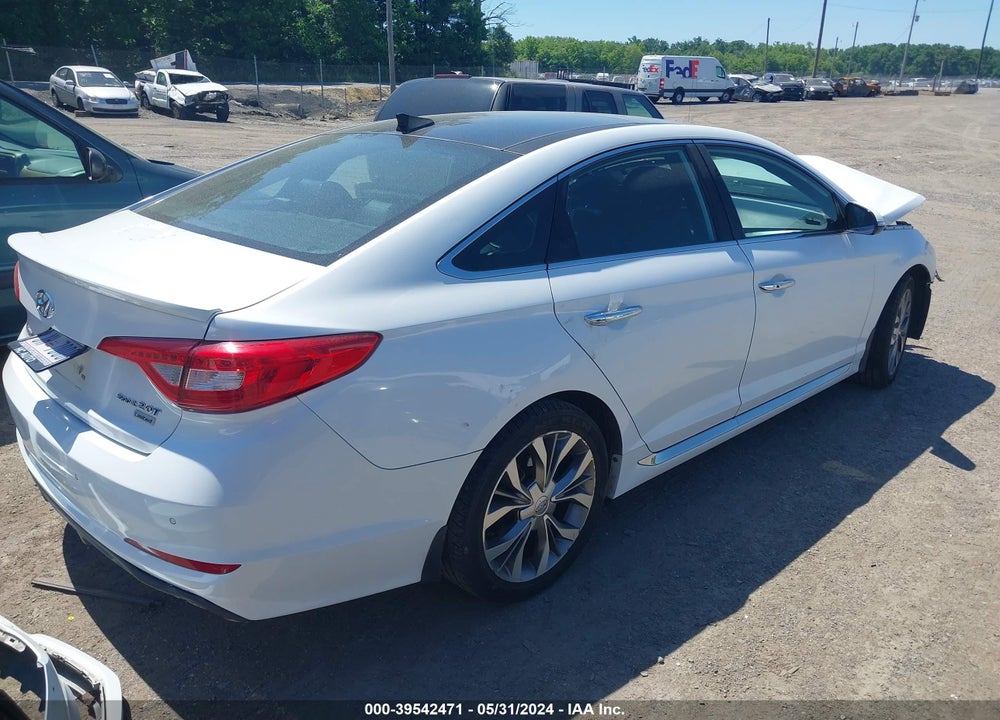 2015 HYUNDAI SONATA LIMITED 2.0T VIN: 5NPE34AB0FH134524