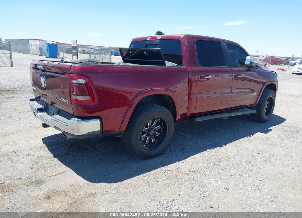 2020 RAM 1500 LAIE  4X4 5'7 BOX VIN: 1C6SRFJT1LN225939