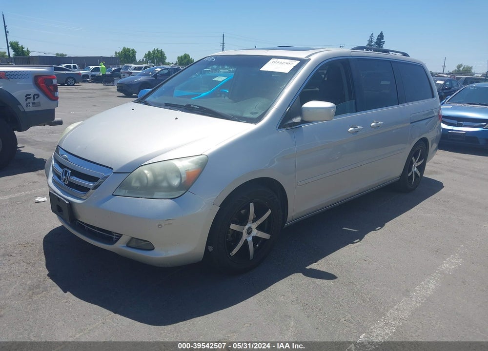 2007 HONDA ODYSSEY TOURING VIN: 5FNRL38837B008146