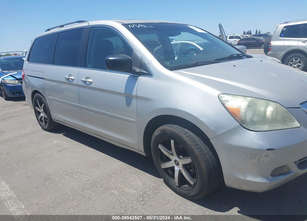 2007 HONDA ODYSSEY TOURING VIN: 5FNRL38837B008146