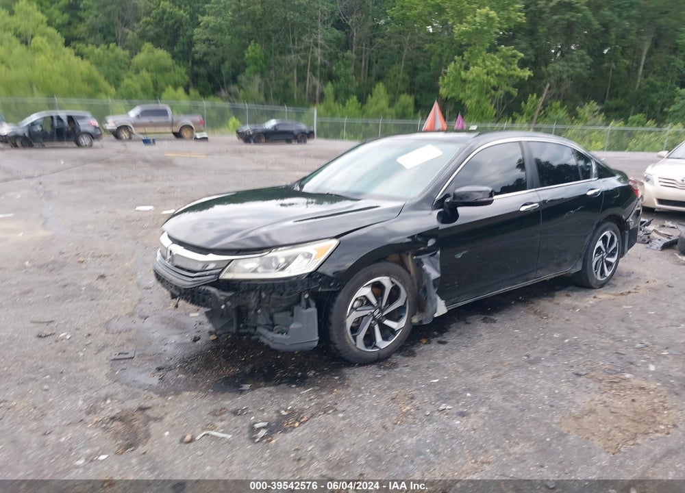 2016 HONDA ACCORD EX-L VIN: 1HGCR2F82GA001121