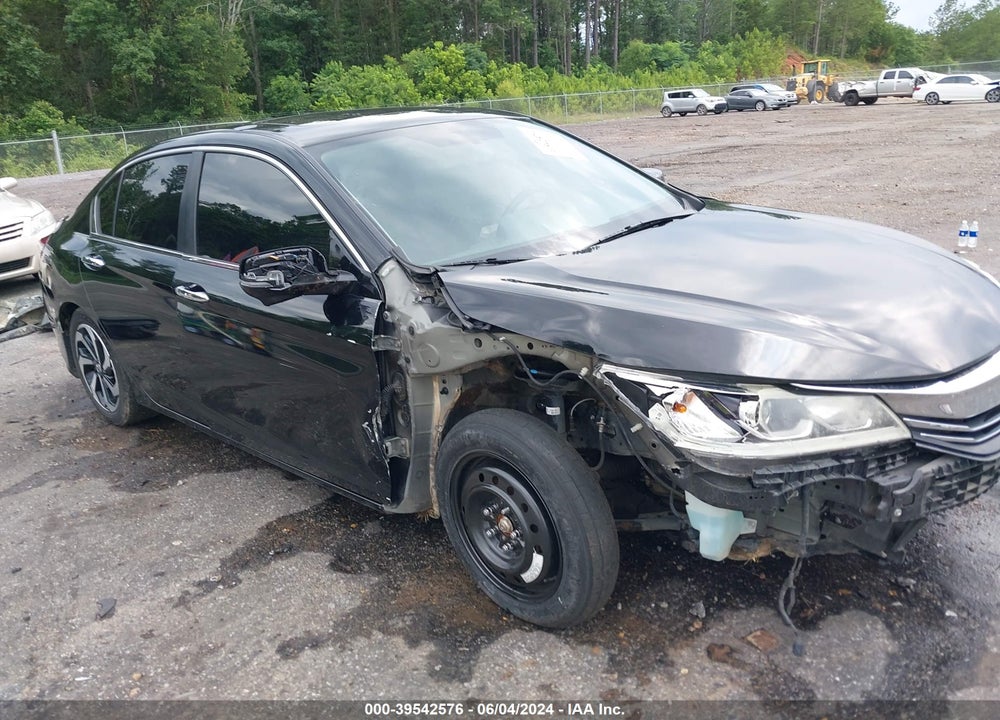 2016 HONDA ACCORD EX-L VIN: 1HGCR2F82GA001121