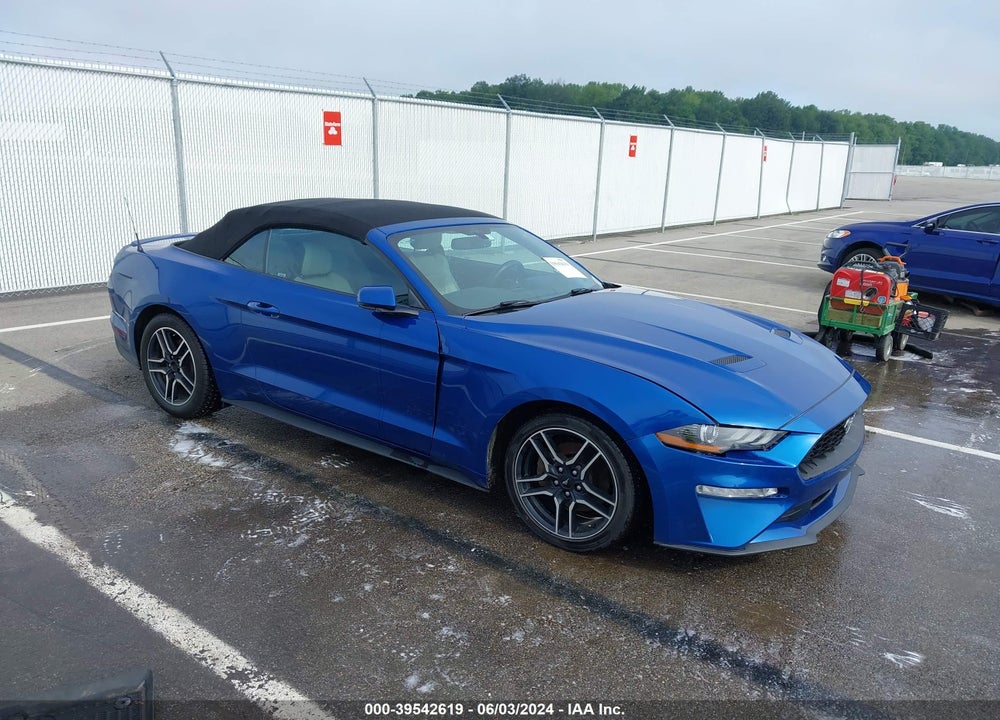 2018 FORD MUSTANG ECOBOOST PREMIUM VIN: 1FATP8UH6J5111184