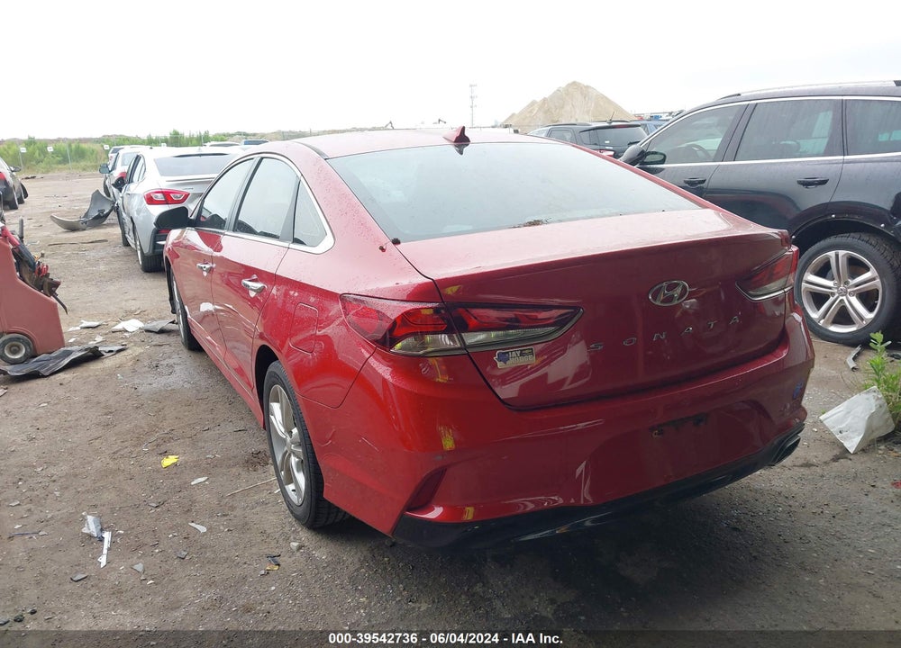 2018 HYUNDAI SONATA SEL VIN: 5NPE34AFXJH646271