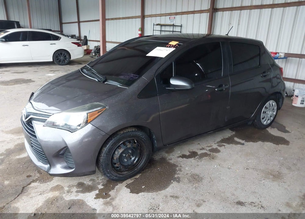 2015 TOYOTA YARIS L VIN: VNKKTUD35FA054254