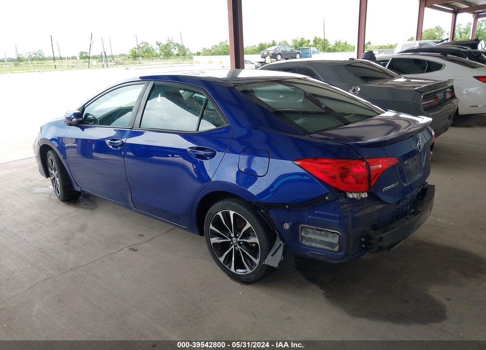 2017 TOYOTA COROLLA SE VIN: 5YFBURHE7HP695726
