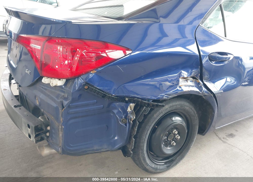 2017 TOYOTA COROLLA SE VIN: 5YFBURHE7HP695726