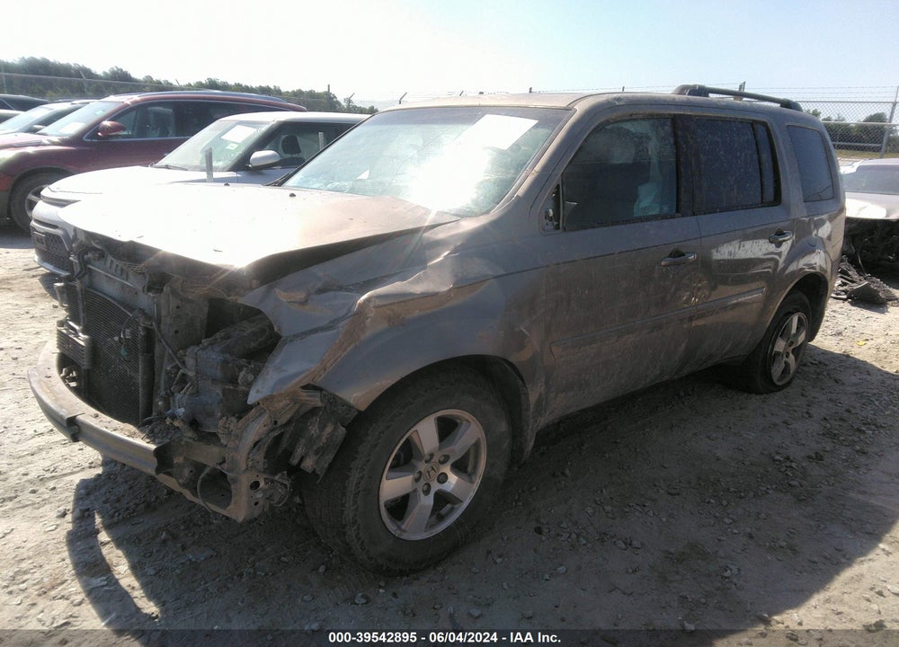 2011 HONDA PILOT EX-L VIN: 5FNYF3H52BB045593