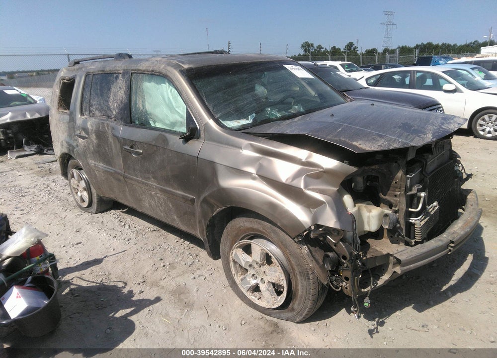 2011 HONDA PILOT EX-L VIN: 5FNYF3H52BB045593