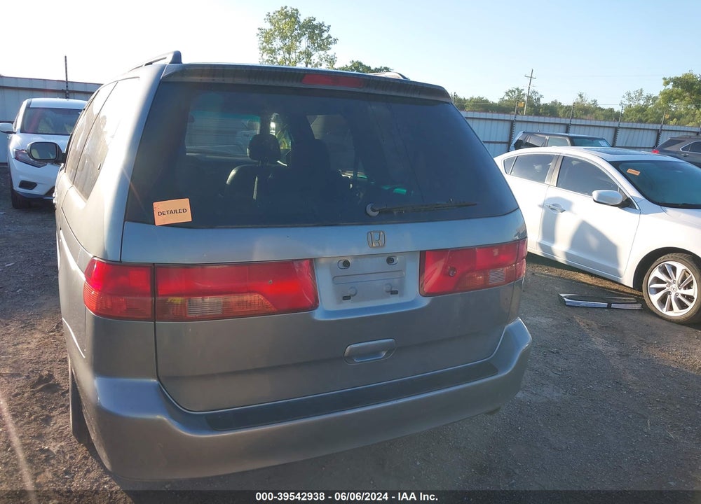 2001 HONDA ODYSSEY EX VIN: 2HKRL18621H567828