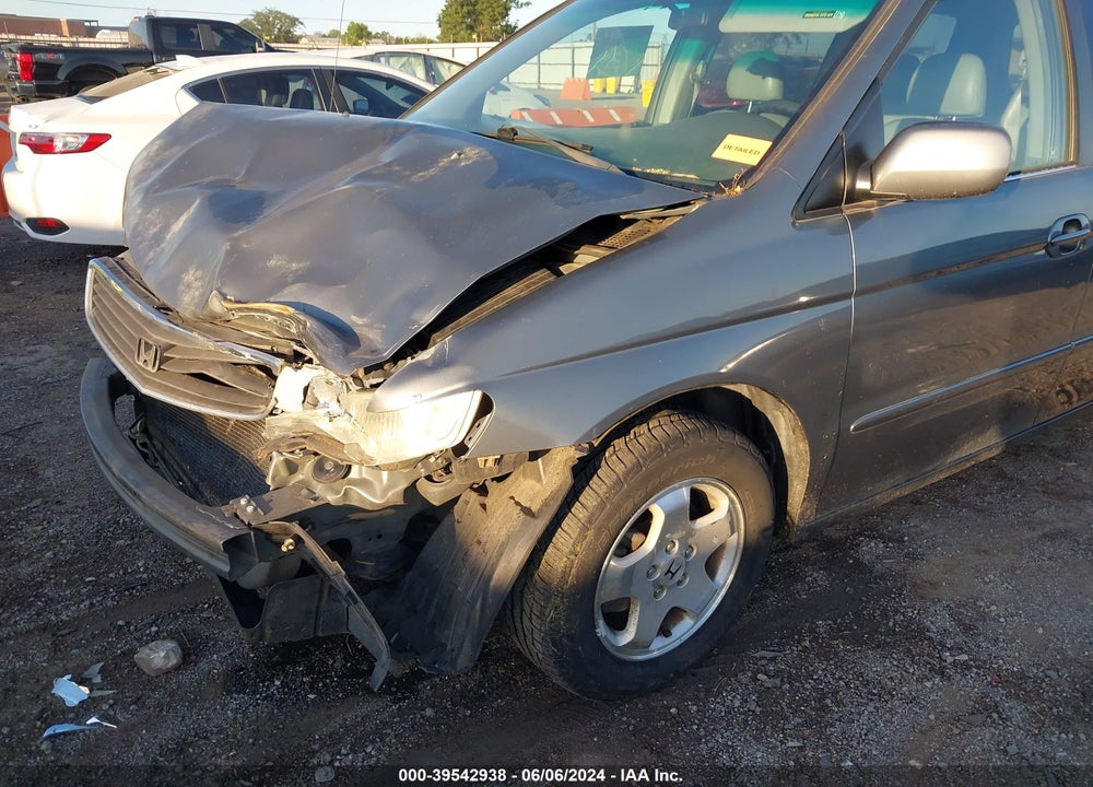2001 HONDA ODYSSEY EX VIN: 2HKRL18621H567828