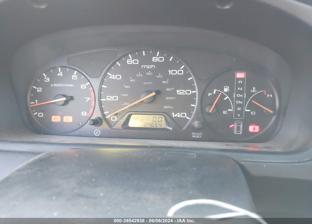 2001 HONDA ODYSSEY EX VIN: 2HKRL18621H567828