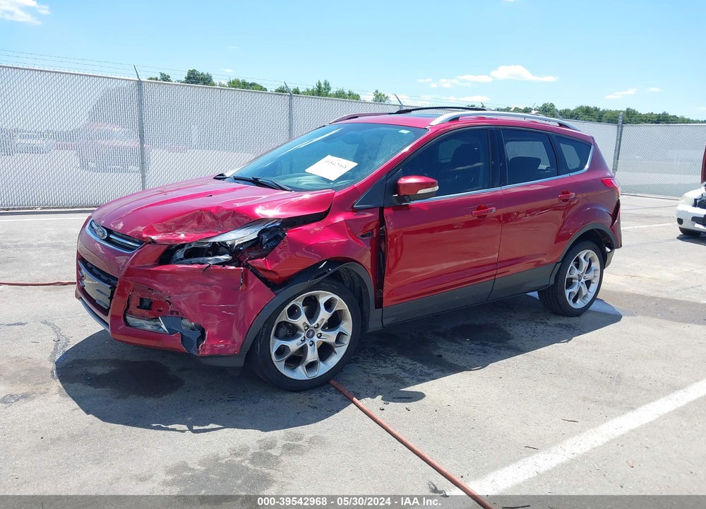2013 FORD ESCAPE TITANIUM VIN: 1FMCU0J9XDUB62288
