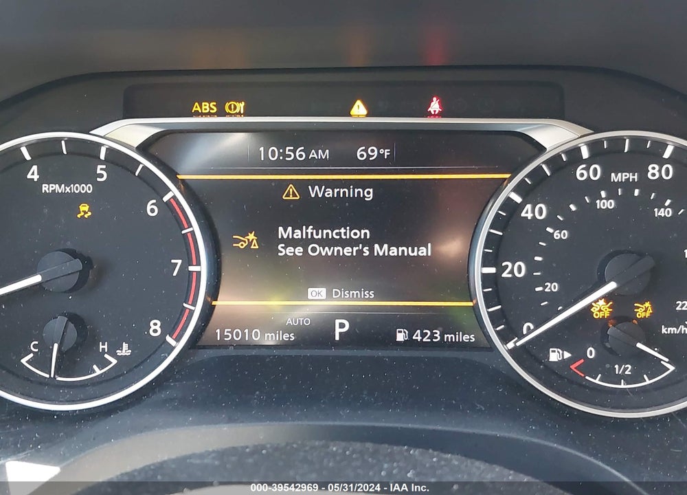 2023 NISSAN ROGUE SV INTELLIGENT AWD VIN: 5N1BT3BB5PC671846