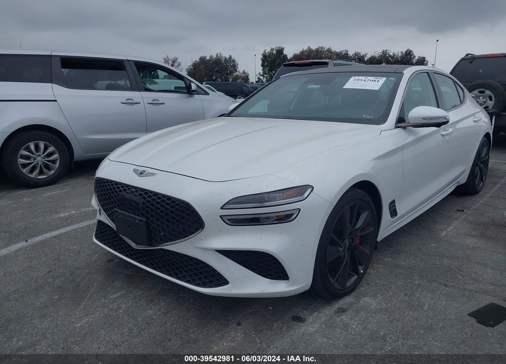 2022 GENESIS G70 3.3T RWD VIN: KMTG54TE9NU099062