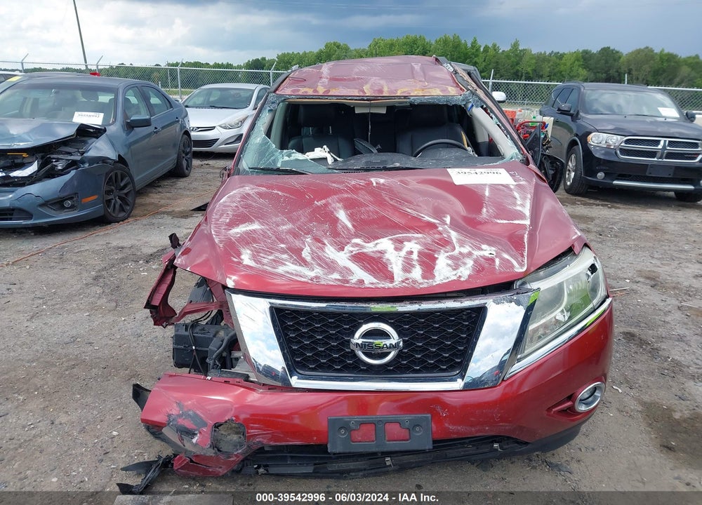 2014 NISSAN PATHFINDER PLATINUM VIN: 5N1AR2MM9EC602710