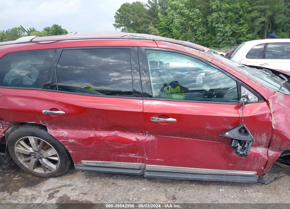 2014 NISSAN PATHFINDER PLATINUM VIN: 5N1AR2MM9EC602710