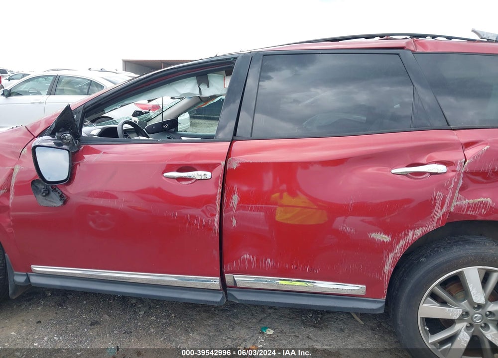 2014 NISSAN PATHFINDER PLATINUM VIN: 5N1AR2MM9EC602710