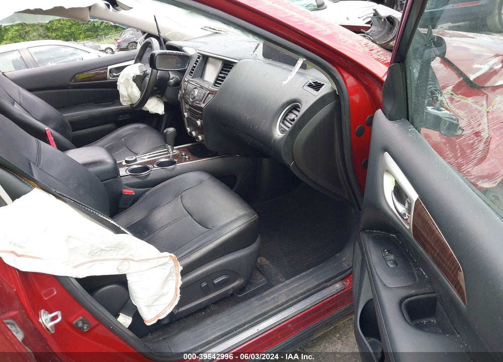 2014 NISSAN PATHFINDER PLATINUM VIN: 5N1AR2MM9EC602710